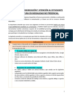 Normas de Comunicación y Atención Al Estudiante 2018 PDF