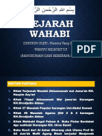 Sejarah Wahabi by Wahyu Hidayat YP
