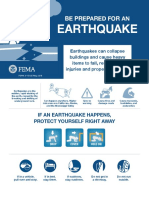 Ready Earthquake Information Sheet