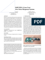 RASP-IVR: A Low Cost Interactive Voice Response System