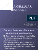Extra Cellular Microbes: DR - Amithbabu.C.B Mscd-Endo