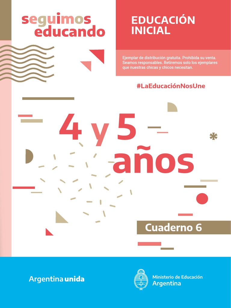 Educación Inicial 4 y 5 Años PDF | PDF | Educación de la primera ...