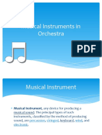 Musical Instruments in Orchestra