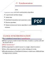 Chapter - 5 Synchronization: Distributed System 3 - 1