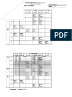 Program Class Schedule: Intake: BBA Summer, 2020 47