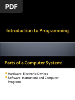 Intro - To - Programming - PPT Filename UTF-8''intro To Programming