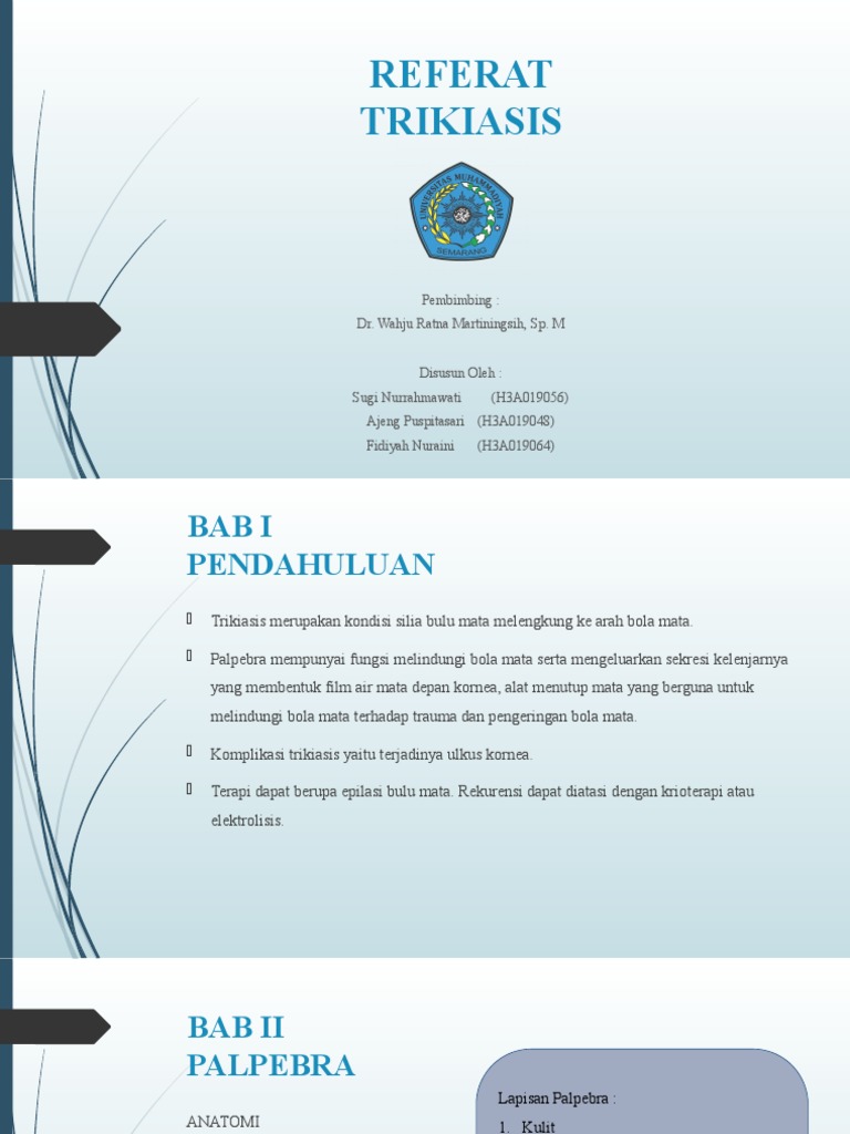 Trikiasis: Gejala, Diagnosis, dan Terapi | PDF | Sains & Matematika