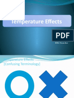 Temperature Effects: Bs Bio Ii KIM, Hwan-Hee