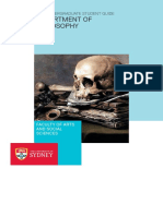 Sydney University Philosophy - Unit - Guide - 2013