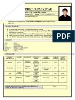 Curriculum Vitae: Sushnata Sankha Panja