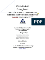 Traffic Survey Analysis and Suitable So PDF