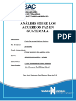 Acuerdos de Paz en Guatemala