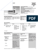 Energy Management Energy Meter Type EM2-DIN: Product Description Ordering Key Em2-Dinav53D XX
