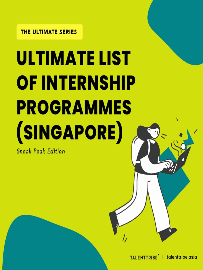 Singapore Internship Programs 2021 | PDF | Career & Growth | Business