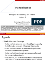 Lecture 6 - Financial Ratios (Student)