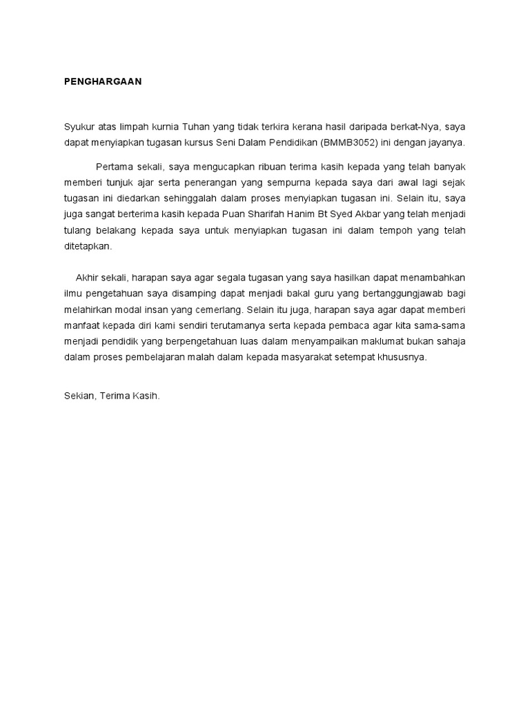 Kritikan Jurnal - Seni Dalam Pendidikan | PDF