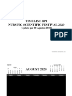 (300820) Update Timeline Bpi NSF 2020