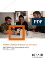 What Clients Think of Architects: Client & Architect