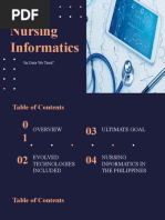 Nursing Informatics: "In Data We Trust"