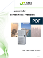 Requirements For: Environmental Protection