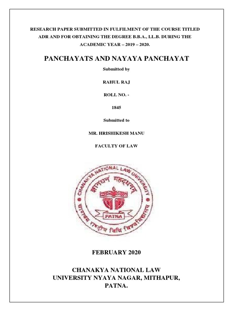 Adr Project | PDF | Judge | Government Information