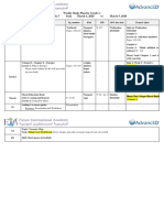 Weekly Study Plan For Grade: 1 Semester 2 - Week 5 From March 1, 2020 To March 5, 2020