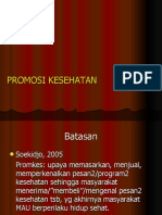 Konsep PROMOSI KESEHATAN