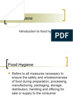 Food-Hygiene - Lecture 2