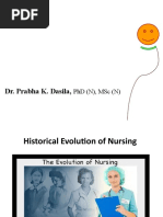 Historical Evolution of Nursing Profession