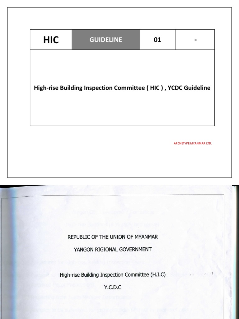 YCDC-Republic of The Union of Myanmar Yangon Regional Government PDF | PDF