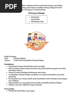 Usaha Usaha Mewujudkan Keluarga Bahagia Pdf