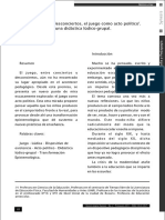 Entre Conciertos y Desconciertos El Juego Como Acto Político. Kac, Mónica