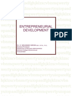 Entrepreneurial Development (EDP) - 2020 - by Dr.K. Mohammed Imran - Islamiah College (Autonomous) - Vaniyambadi