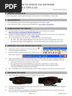 How To Update The Software For A Type 2 LCD