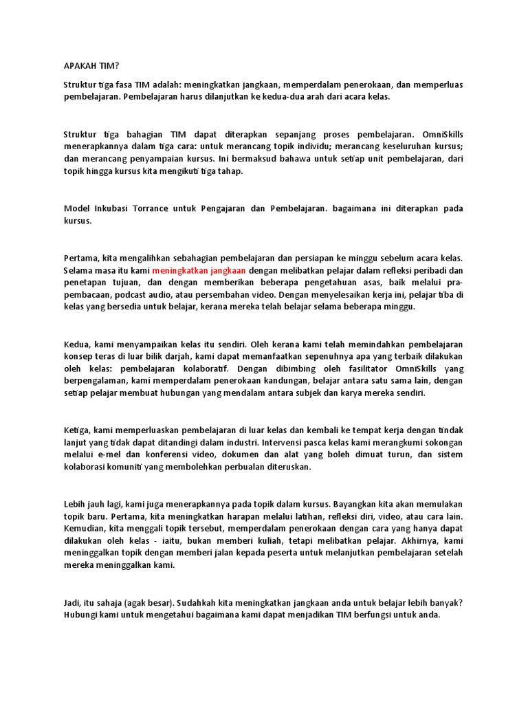 Apakah Tim Pdf