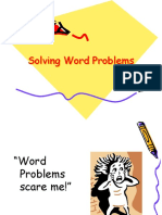 Solving Word Problems