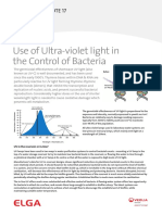 Use of Ultra-Violet Light in The Control of Bacteria: Technology Note 17