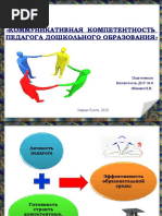 Презентация Коммуникативная компетентность педагога
