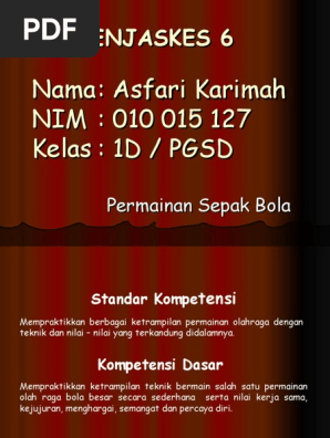 Powerpoint Sepak Bola