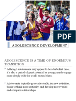 Adolescence Development