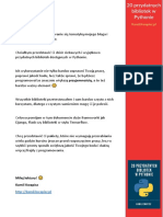 20 Przydatnych Bibliotek W Pythonie PDF