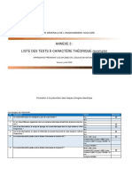 1000 Referentiel Pre Annexe 3 Liste Des Tests Caractere Theorique Exemple