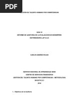 EJEMPLO - INFORME DE AUDITORIA - Notas