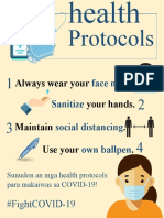 Protocols: Always Wear Your - Your Hands. Maintain - Use Your