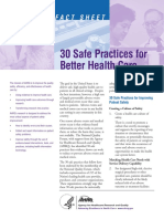30 Safe Practices For Bettr HC