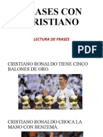 Frases Cristiano Ronaldo