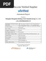 Supplier Assessment Report-Shanghai Shangshai Bolting Cloth Manufacturing Co., Ltd.