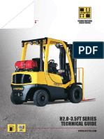 4.1 Hyster H3.0FT LPG Spec Sheet PDF