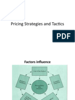 Pricing Strategies and Tactics