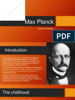 Max Planck: Cipriani Matteo